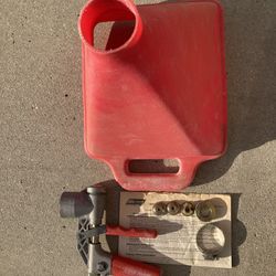 Wallboard Spray Gun and Hopper