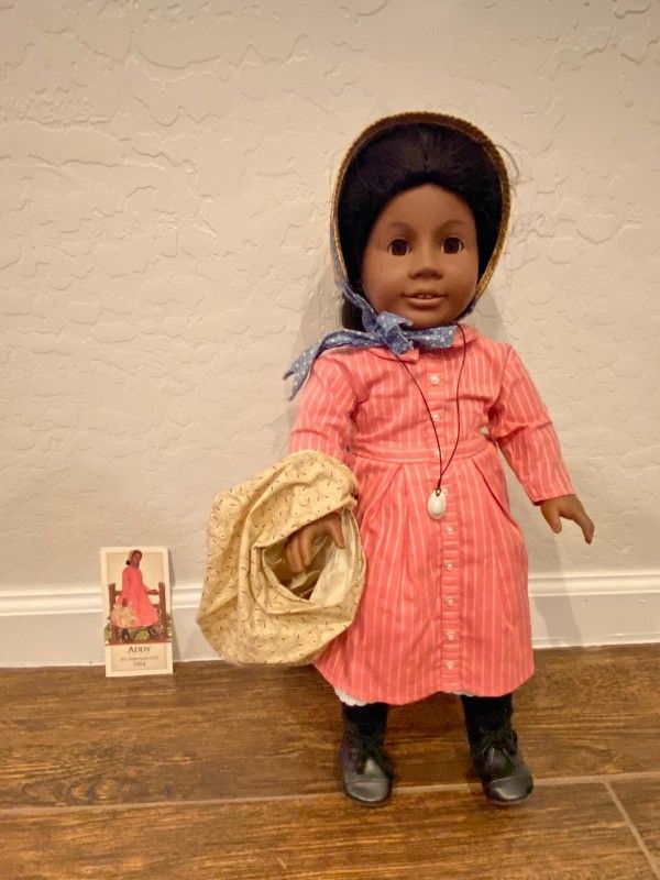 Original 1993 Release Addy Walker Pleasant Company American Girl Doll In Meet Outfit