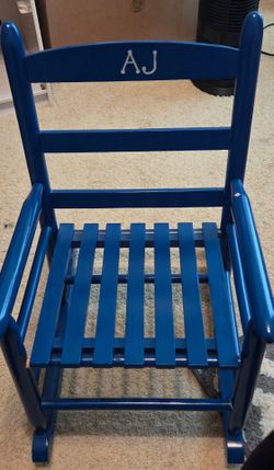 Childs rocking chair