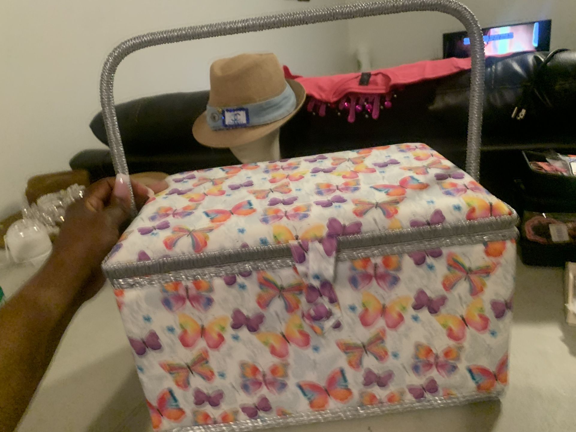 Singer sewing basket