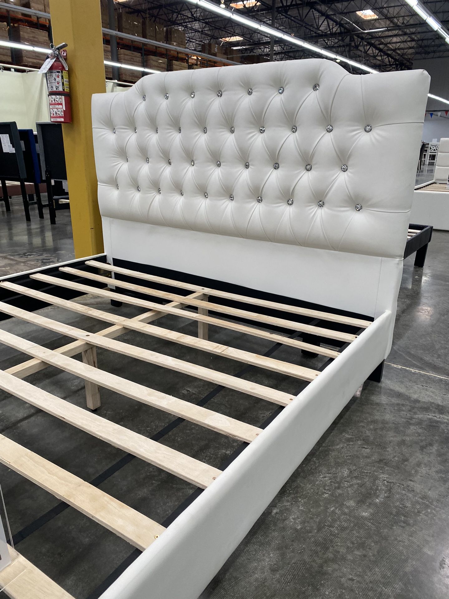New Queen Bed Frame With Mattress