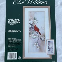 Cardinal Crewel Craft