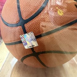 Gary Payton Signed Basketball 