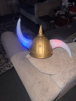 Octoberfest Vikings helmet