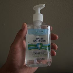 Hand Sanitizer One dollar Each Or Box Of Eight For Five Dollars. $1 Each Or $5 A Case. 