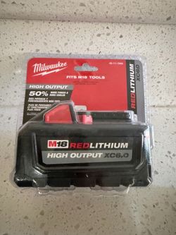 Brand new 6.0 Milwaukee  battery