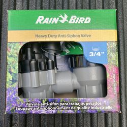 Heavy Duty Anti- Siphon Valve.  Brand New Factory Sealed Item.