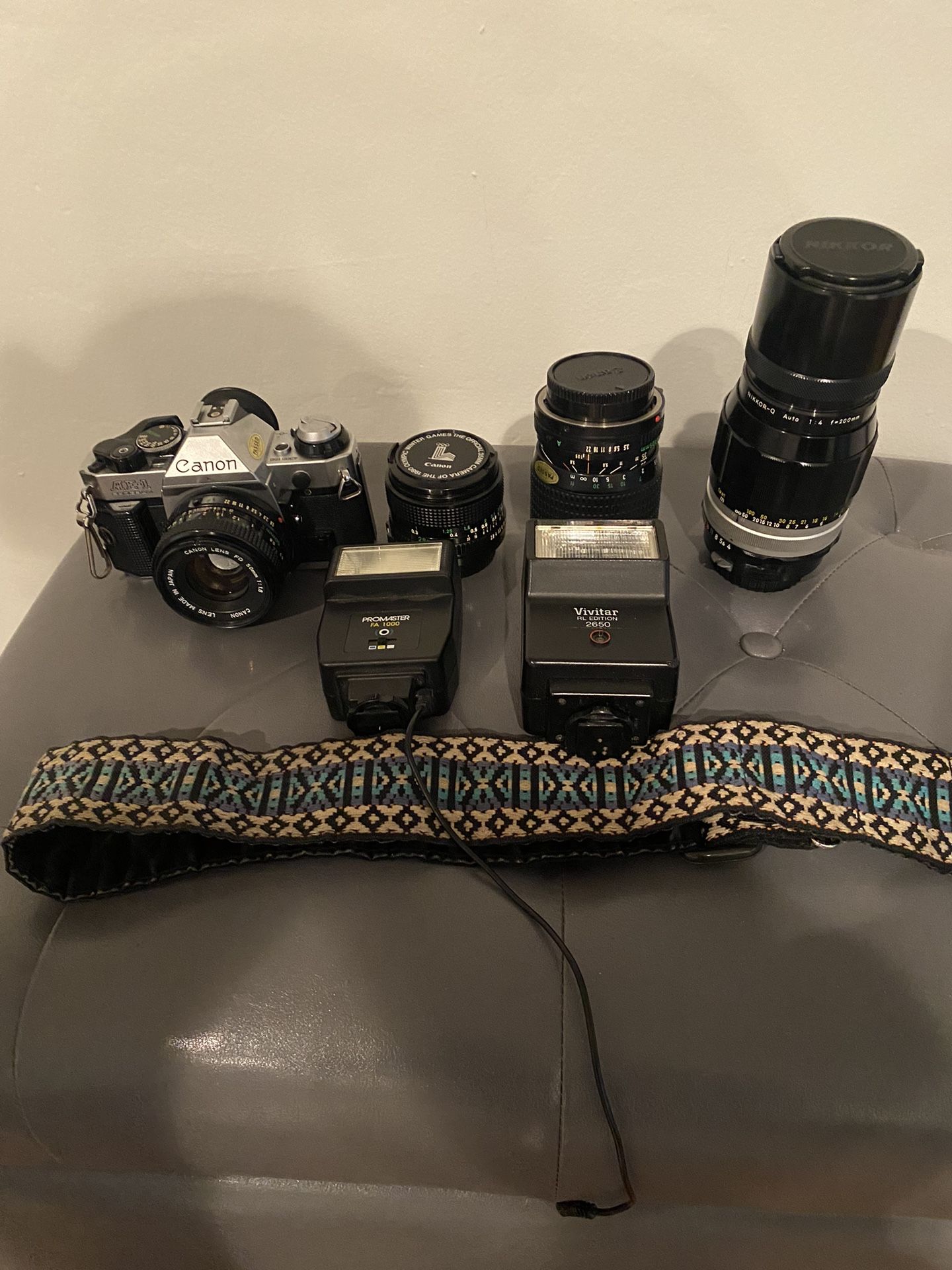 Vintage Camera Equipment 