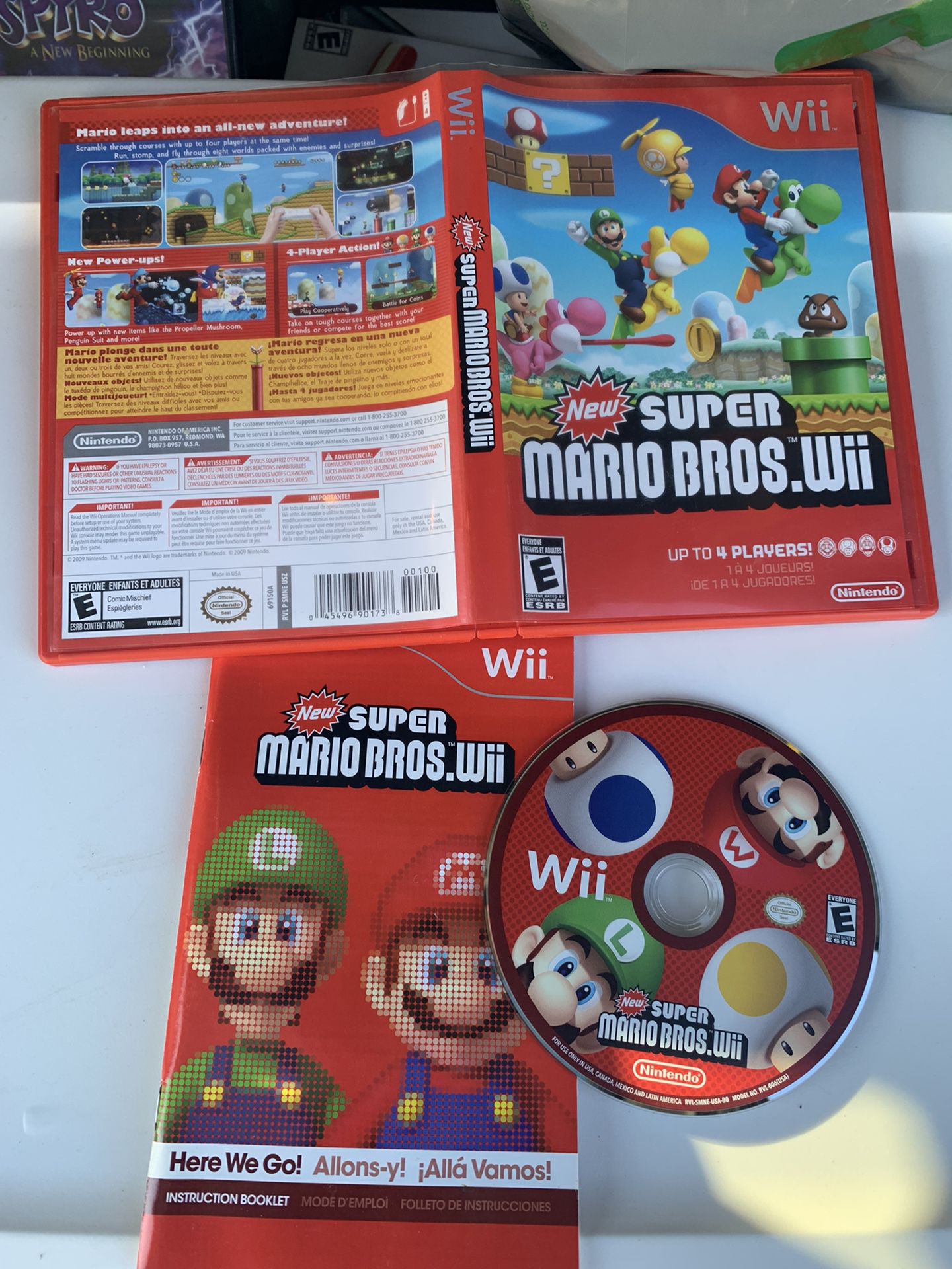 New Super Mario Bros Nintendo Wii