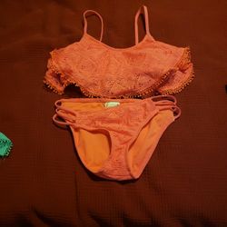 Girls Swim Suit Small