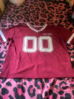 New York #00 Mesh Football Jersey