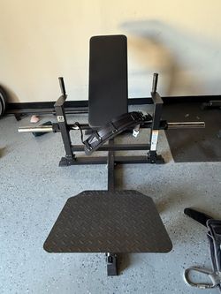 HYD Hip Thrust Machine with Barbell