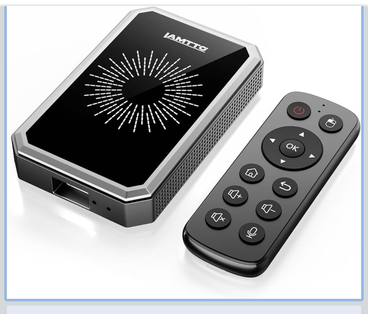 4-in-1 Wireless CarPlay Android Auto Adapter with App Download and Remote Contro