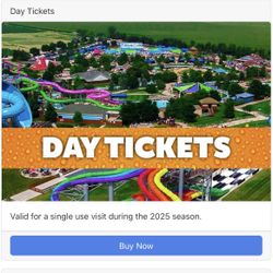 RAGING WAVES waterpark anyday TIX *HALF OFF*