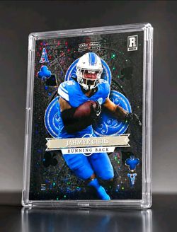 Jahmyr Gibbs Card Draw Stacked Deck Rookie Card 1/1