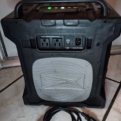 Altec Lansing sonic boom Bluetooth speaker  works Good  