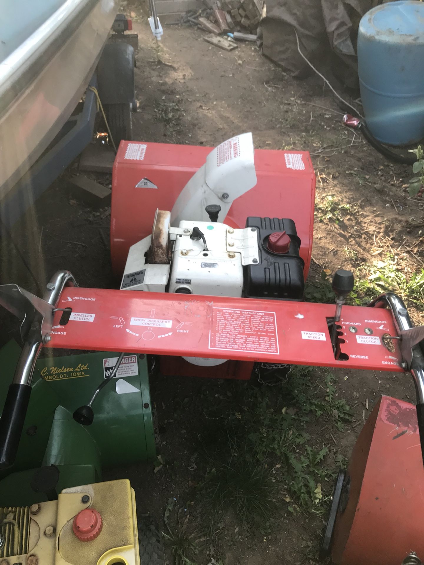 Jacobsen Snow Blower