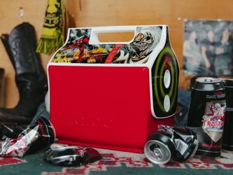 Iron Maiden Number Of The Beast Cooler Igloo 7 QT 9 Can Limited Edition