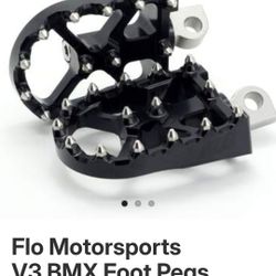 Flo BMX Softtail Streetbob Harley Pegs