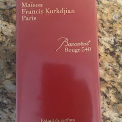 Maison Francis Kurkdjian Baccarat Rouge 540 Extrait De Parfum 🔥 never open