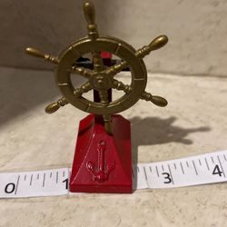 Vintage Miniature Antique Finished Pencil Sharpener 