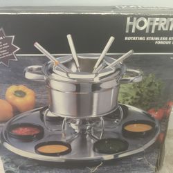 Rotating Fondue Set. NIB