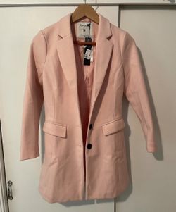 NEW Allegra K Pink Coat Size XS