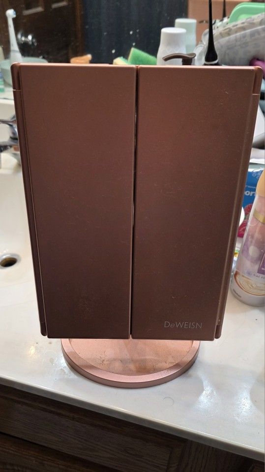 Rose Gold Make Up Mirror