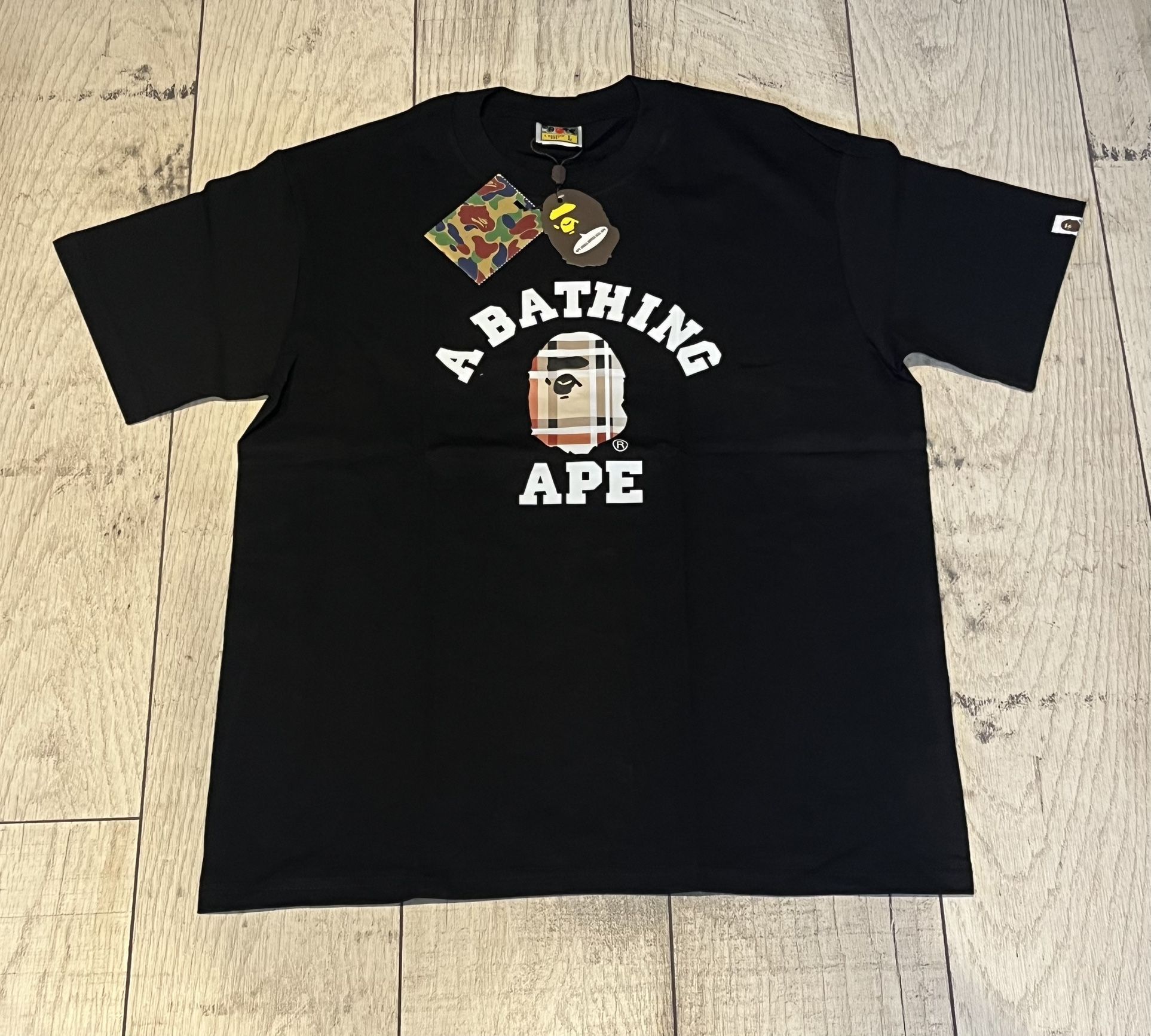 BAPE Burberry Black Shirt