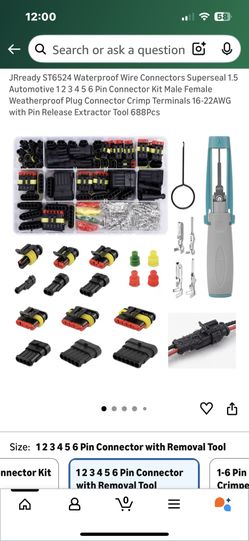 Waterproof Wire Connectors Kit
