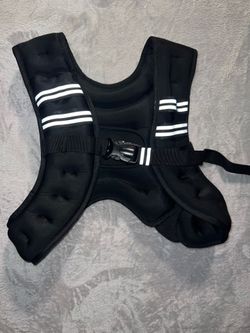ZELUS Weighted Vest 12lb with Reflective Stripe