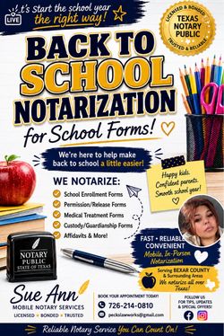 BACK TO SCHOOL!!!