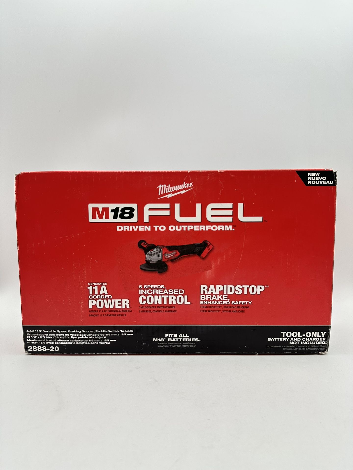 Milwaukee fuel M18 Grinder #29876