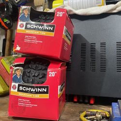 20 Mountain Bike Tires and two inner tubes