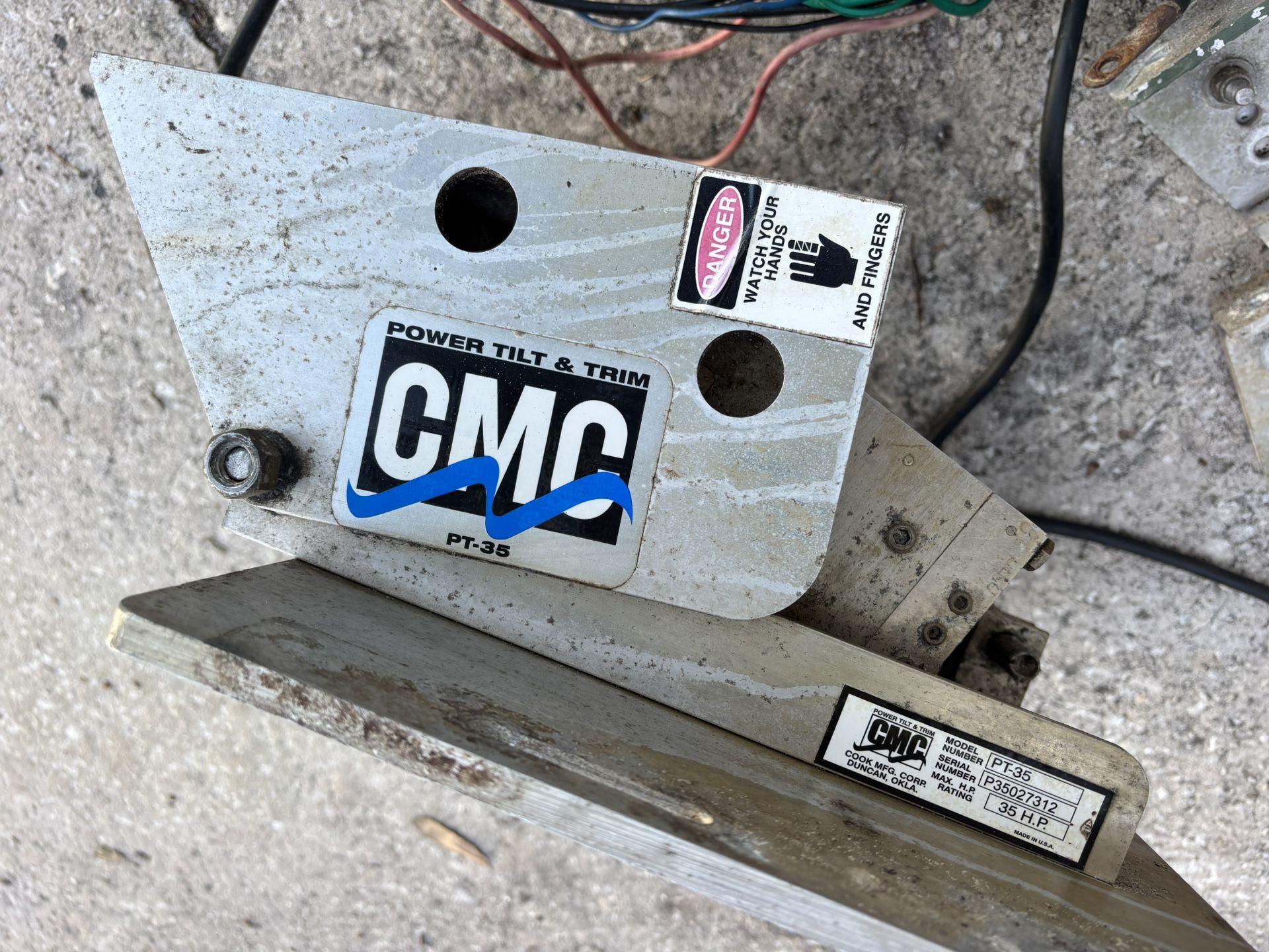 CMC PT35 Tilt And Trim Jackplate