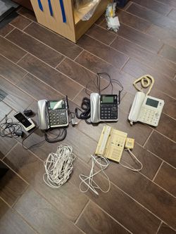 4 AT&T phones  for landlines, all work