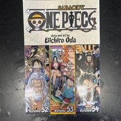 One Piece Manga Set Volumes 52-54 by Eiichiro Oda Sabaoby