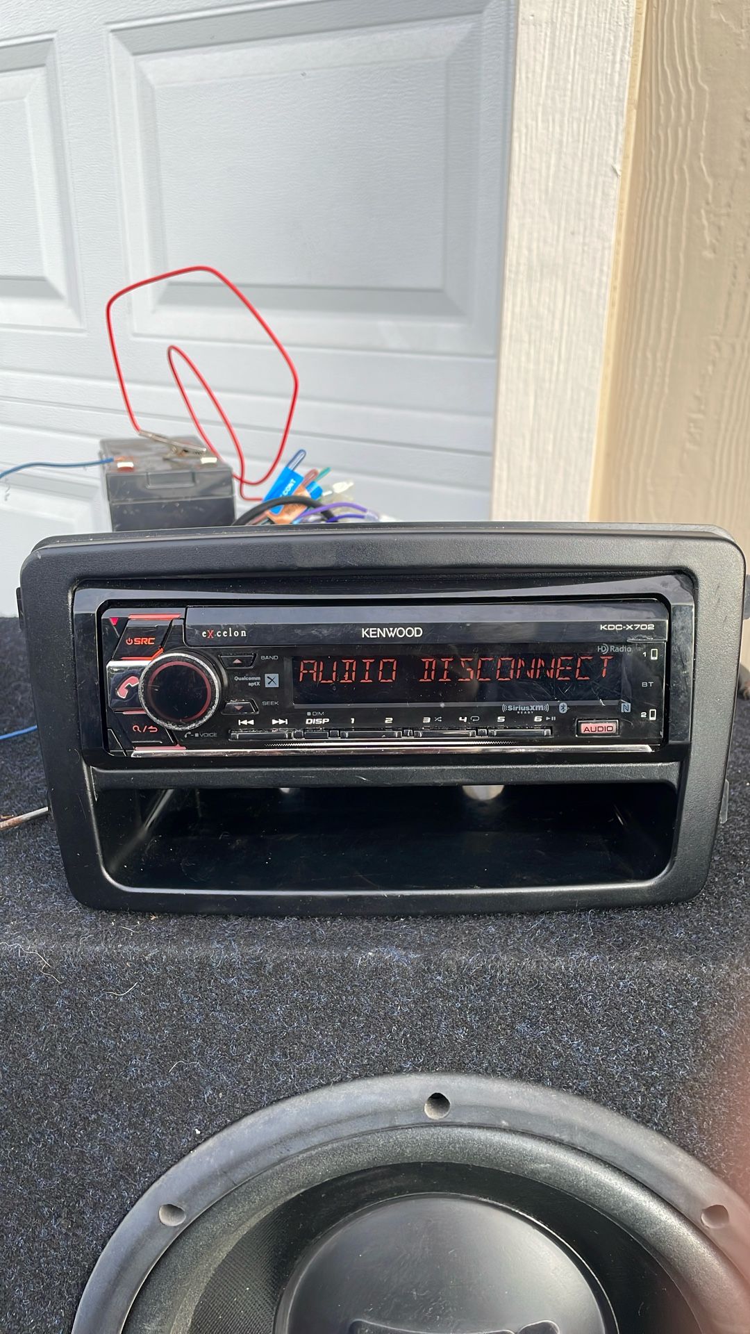 Kenwood Kdc-x702 Cd Bluetooth Hd Radio