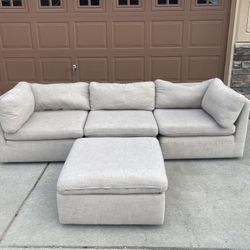 Gray Cloud Couch - FREE DELIVERY 🚚 