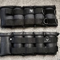 VALEO FIT Ankle/Wrist Weights – Pair