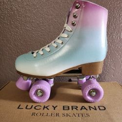 *Limited Edition* Women Size 8/6.5Y Lucky Brand Ombre Roller Skates 