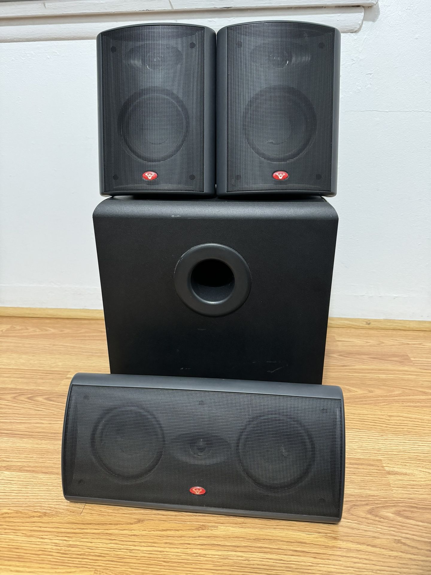 Cerwin-Vega 6 Piece Home Theater Speaker System