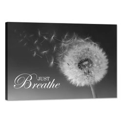 Just Breathe Wall Decor Size:24L" x 36W"(60x90cm).