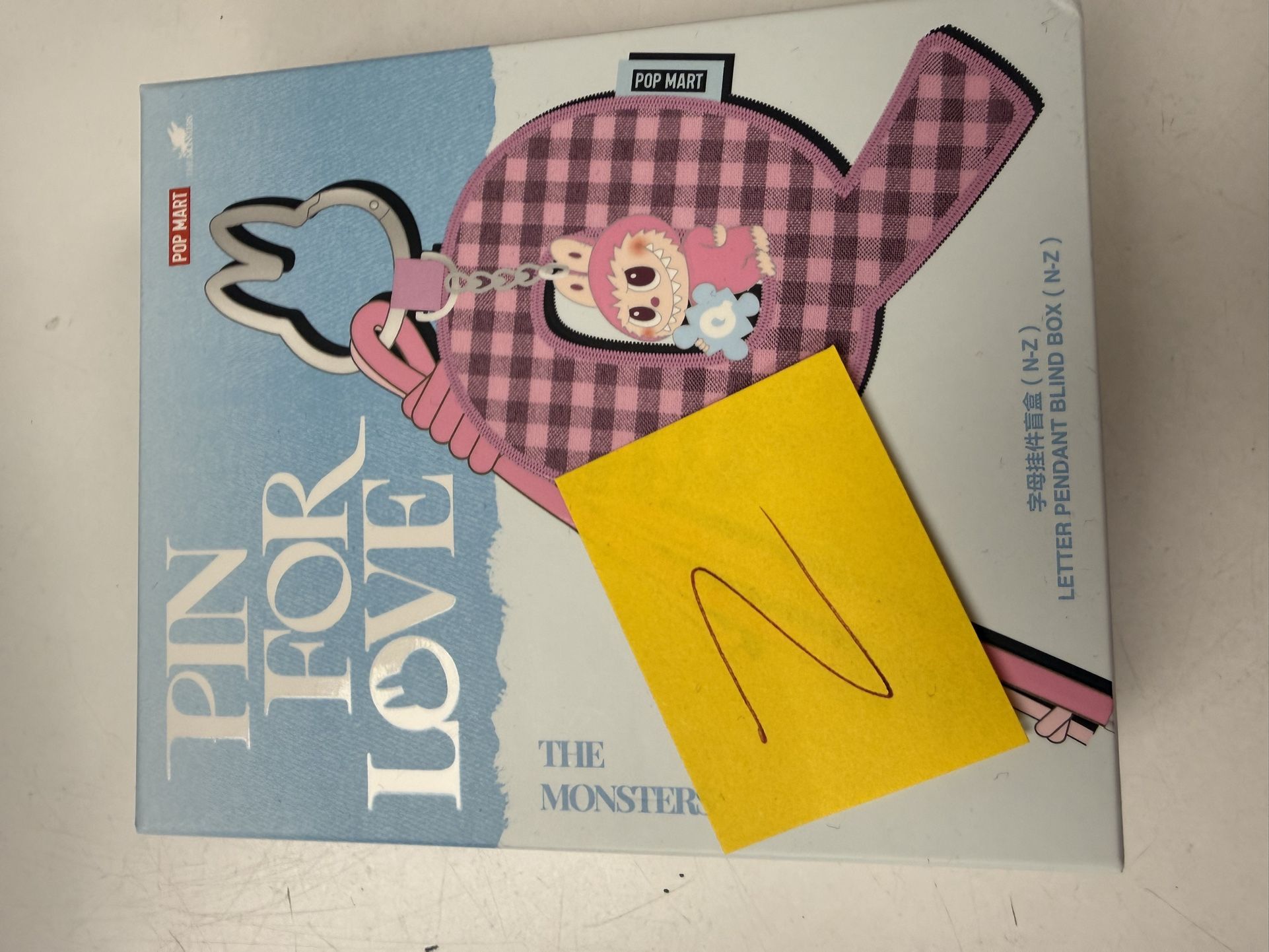 Pin For Love Letter Pendant -Z