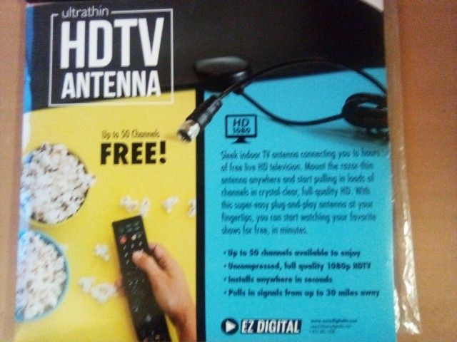 ULTRATHIN HDTV ANTENNA