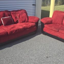 Sofa & lovesofa set (DELIVER OPTION)