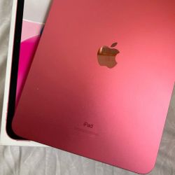Pink iPad 10 