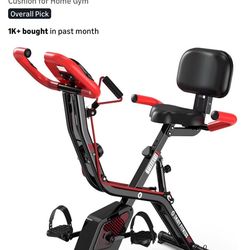 Folding exercise bike