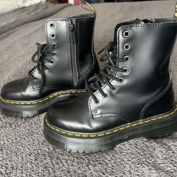 Doc Marten’s Jadon Leather Platforms
