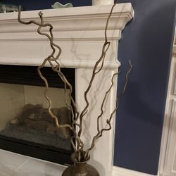 Home Decor Bronze Potted Vase